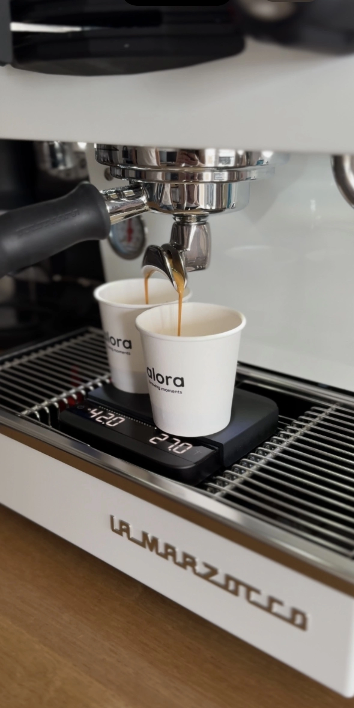 alora brewing moments - espresso to go
